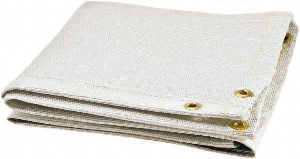 Steiner - 5' Wide x 0.08" Thick Fiberglass Welding Blanket - White - Apex Tool & Supply