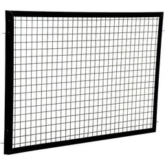 Vestil - 5' Long x 3' High, Black Hinged Door - Apex Tool & Supply