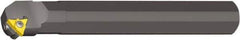 Vargus - External Thread, Right Hand Cut, 1-1/4" Shank Width x 1-1/4" Shank Height Indexable Threading Toolholder - 7" OAL, 5UER Insert Compatibility, AL Toolholder, Series U Style - Apex Tool & Supply