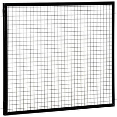 Vestil - 5' Long x 4' High, Black Hinged Door - Apex Tool & Supply