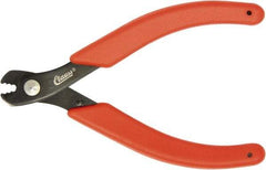 Clauss - 8-15/64" OAL, 1/4" Capacity, Wire Cutter - 1/4" Jaw Length x 0.63mm Jaw Width - Apex Tool & Supply
