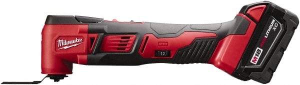 Milwaukee Tool - 18 Volt, Cordless Multi Tool Kit - 5,000 to 20,000 RPM, Battery Included - Apex Tool & Supply