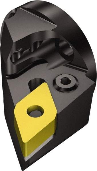 Sandvik Coromant - Left Hand Cut, Size 40, DNMG 442 Insert Compatiblity, Modular Turning & Profiling Cutting Unit Head - 27mm Ctr to Cutting Edge, 40mm Head Length, Through Coolant, Series T-Max P - Apex Tool & Supply