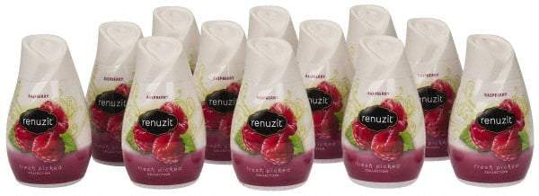 Renuzit - 7 oz Bottle Air Freshener - Gel, Raspberry Scent - Apex Tool & Supply