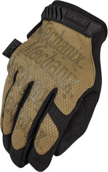 Mechanix Wear - Size M (9) Synthetic Blend General Protection Work Gloves - For General Purpose, Uncoated, Hook & Loop Cuff, Full Fingered, Coyote, Paired - Apex Tool & Supply