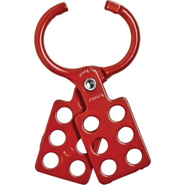 Brady - Lockout Hasps Hasp Type: Scissor-Action Jaw Type: Single Jaw - Apex Tool & Supply