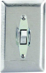 Square D - 2 Poles, 30 Amp, Open Toggle Manual Motor Starter - 1 hp at 90 VDC, 1-1/2 hp at 230 VDC, 2 hp at 115 VAC, 2 hp at 115 VDC, 2 hp at 230 VAC, 3 hp at 460 VAC & 3 hp at 575 VAC, CE, CSA & UL Listed - Apex Tool & Supply