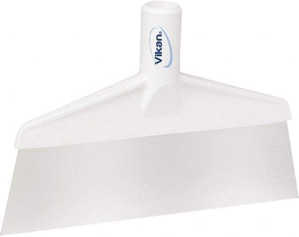 Remco - Stiff Stainless Steel Straight Scraper - 10-1/4" Blade Width - Apex Tool & Supply