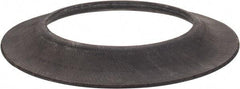 PRO-SAFE - 22-1/2" Wide Rubber Barrel Ring Base - 22.5 Lb, Black - Apex Tool & Supply