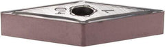 Iscar - VNMG331 M3M Grade IC806 Carbide Turning Insert - TiAlN Finish, 35° Diamond, 3/8" Inscr Circle, 3/16" Thick, 1/64" Corner Radius - Apex Tool & Supply