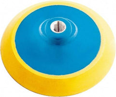 Tru-Maxx - 1" Diam Hook & Loop Disc Backing Pad - 1/4" Shank Diam, Medium Density, 18,000 RPM - Apex Tool & Supply