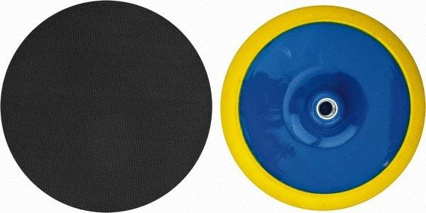 Tru-Maxx - 8" Diam Hook & Loop Disc Backing Pad - Medium Density, 6,800 RPM - Apex Tool & Supply