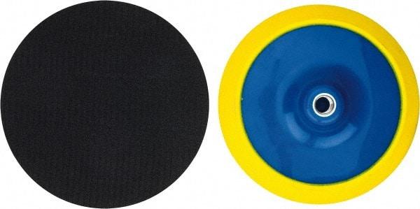 Tru-Maxx - 7" Diam Hook & Loop Disc Backing Pad - Hard Density, 7,200 RPM - Apex Tool & Supply
