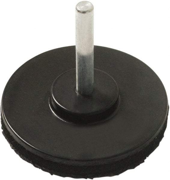 Tru-Maxx - 2" Diam Hook & Loop Disc Backing Pad - 1/4" Shank Diam, Medium Density, 16,800 RPM - Apex Tool & Supply