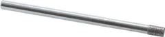 Strauss - 1/8" Head Diam x 0.197" Head Thickness CBN Grinding Pin - 1/8" Shank Diam x 2" Shank Length, (170 Mesh Grit) - Apex Tool & Supply