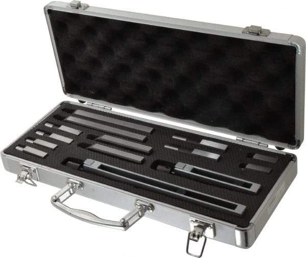 SPI - Gage Block Gage Block Accessory Set - For Use with Rectangular Gage Blocks, 14 Pieces - Apex Tool & Supply