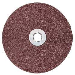 3M - 5" Diam 36+ Grit Fiber Disc - Very Coarse Grade, Ceramic, 12,000 Max RPM, Series 982C - Apex Tool & Supply