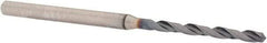 OSG - #45 130° Powdered Metal Jobber Drill - V Finish, Right Hand Cut, Spiral Flute, Straight Shank, 56mm OAL, Standard Point - Apex Tool & Supply