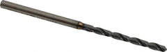 OSG - #40 130° Powdered Metal Jobber Drill - V Finish, Right Hand Cut, Spiral Flute, Straight Shank, 62mm OAL, Standard Point - Apex Tool & Supply