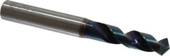 OSG - 27/64" 120° Spiral Flute Vanadium High Speed Steel Screw Machine Drill Bit - WD1 Finish, Right Hand Cut, 47mm Flute Length, 104mm OAL, Faceted Point, Straight Shank - Apex Tool & Supply