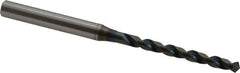 OSG - #21 120° Vanadium High Speed Steel Jobber Drill - WD1 Finish, Right Hand Cut, Spiral Flute, Straight Shank, 87mm OAL, Faceted Point - Apex Tool & Supply