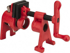 Bessey - 3/4" Pipe, 1-11/16" Throat Depth, 1-11/16" Clamp Face, H Style Pipe Clamp - Apex Tool & Supply