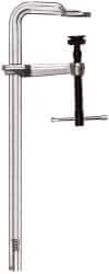 Bessey - 7" Deep Throat, 24" Max Capacity, Standard Sliding Arm Clamp - 4,880 Lb Clamping Pressure, 0.85" Spindle Diam - Apex Tool & Supply
