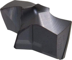 Kennametal - Series KSEM, 19.05mm Diam Grade KC7320 140° Replaceable Drill Tip - Carbide, AlTiN Finish, 2 Seat Size - Apex Tool & Supply