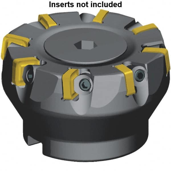 Kennametal - 2-1/2" Cut Diam, 3/4" Arbor Hole Diam, Indexable Square-Shoulder Face Mill - Apex Tool & Supply