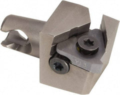 Kennametal - Left Hand Cut, Indexable Threading Toolholder - 20mm OAL, LT16EL Insert Compatibility, KM12 Toolholder - Apex Tool & Supply