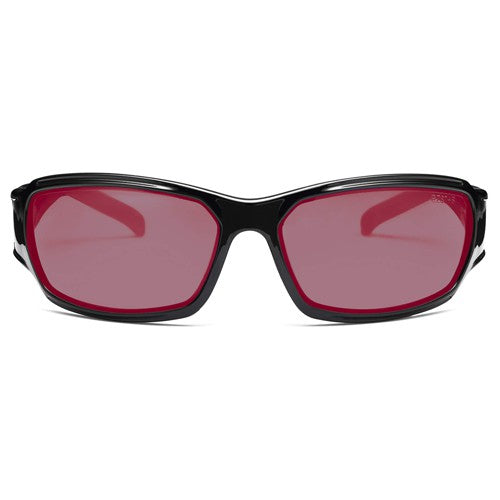 Odin HCP Red Lens Black Safety Glasses - Apex Tool & Supply
