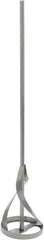 Premier Paint Roller - Metal Chrome Power Mixer - 17 Inch Long x 3/8 Inch Shank Diameter, Compatible with 5 to 10 Gallon Containers - Apex Tool & Supply
