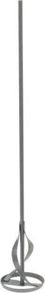 Premier Paint Roller - Metal Chrome Power Mixer - 30 Inch Long x 1/2 Inch Shank Diameter, Compatible with 5 to 10 Gallon Containers - Apex Tool & Supply