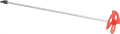Premier Paint Roller - Metal Chrome Power Mixer - 14 Inch Long, Compatible with 1 Gallon Containers - Apex Tool & Supply