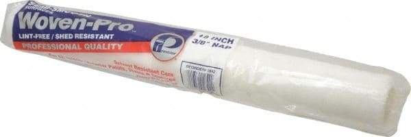 Premier Paint Roller - 3/8" Nap, 18" Wide Paint Woven-Pro Roller Cover - Semi-Smooth Texture, Woven - Apex Tool & Supply