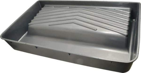 Premier Paint Roller - 18" Roller Compatible Heavy-Duty Deep-Well Paint Tray - 2 Qt Capacity, 20" Wide, Plastic - Apex Tool & Supply