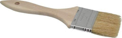 Premier Paint Roller - 3" Flat Hog Chip Brush - 1-3/4" Bristle Length, 5" Wood Dowel Handle - Apex Tool & Supply