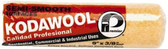 Premier Paint Roller - 1" Nap, 9" Wide Paint General Purpose Roller Cover - Rough Texture, Wool/Poly Blend - Apex Tool & Supply