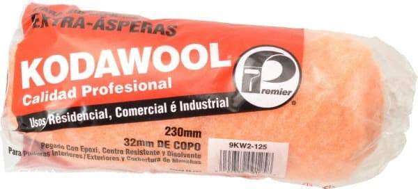 Premier Paint Roller - 1-1/4" Nap, 9" Wide Paint General Purpose Roller Cover - Extra-Rough Texture, Wool/Poly Blend - Apex Tool & Supply