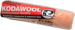 Premier Paint Roller - 1/4" Nap, 9" Wide Paint General Purpose Roller Cover - Smooth Texture, Wool/Poly Blend - Apex Tool & Supply