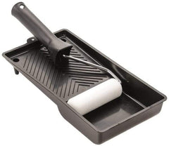 Premier Paint Roller - Mini Paint Roller Set - 4" Wide, Includes Paint Tray, Roller Cover & Frame - Apex Tool & Supply