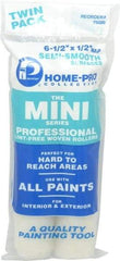 Premier Paint Roller - 1/2" Nap, Mini Paint Roller - 6-1/2" Wide, Includes Roller Cover - Apex Tool & Supply