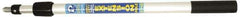 Premier Paint Roller - 4 to 8' Long Paint Roller Extension Pole - Stainless Steel - Apex Tool & Supply