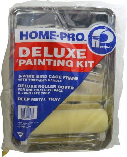 Premier Paint Roller - Paint Roller Set - 9" Wide, Includes Paint Tray, Roller Cover & Frame - Apex Tool & Supply