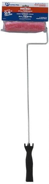 Premier Paint Roller - 1/2" Nap, Mini Paint Roller - 6-1/2" Wide, Includes Roller Cover & Frame - Apex Tool & Supply