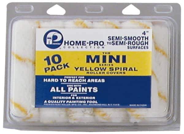 Premier Paint Roller - Mini Paint Roller - 4" Wide, Includes Roller Cover - Apex Tool & Supply