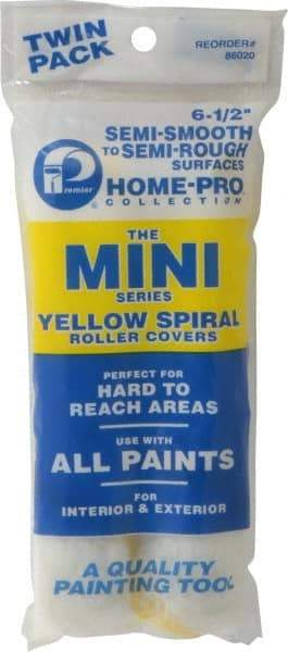 Premier Paint Roller - Mini Paint Roller - 6-1/2" Wide, Includes Roller Cover - Apex Tool & Supply