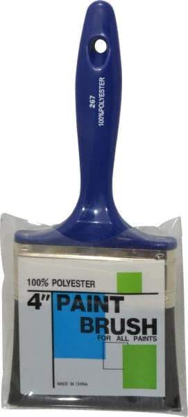 Premier Paint Roller - 4" Synthetic Wall Brush - 2-3/4" Bristle Length, 6-3/4" Plastic Handle - Apex Tool & Supply