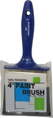 Premier Paint Roller - 4" Synthetic Wall Brush - 2-3/4" Bristle Length, 6-3/4" Plastic Handle - Apex Tool & Supply