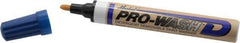 Markal - Blue Oil-Based Paint Marker - Fine Tip, Alcohol Base Ink - Apex Tool & Supply